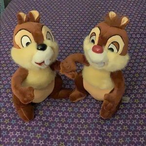 Disney characters chip and dale plush